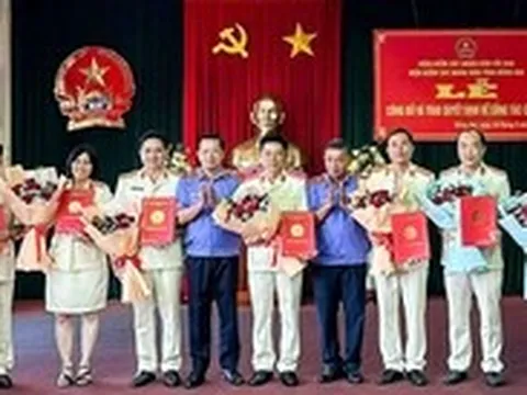 Đồng Nai bổ nhiệm 14 viện trưởng viện kiểm sát khu vực