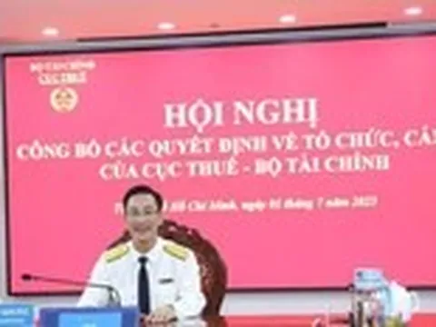 Ông Đoàn Minh Dũng làm tân Trưởng Thuế TP.HCM