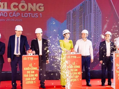 Khởi công tòa căn hộ Lotus 1: Chuẩn sống cao cấp tại Bắc Ninh mới