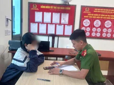 Vừa tìm được việc sau kỳ thi tốt nghiệp THPT, nữ sinh Hà Tĩnh lập tức báo công an