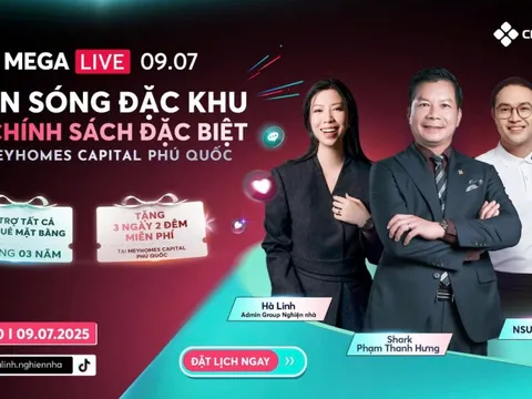 Shark Hưng tiết lộ “chiến lược mặt bằng 0 đồng” trong livestream ngày 9/7