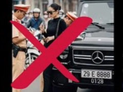 Á hậu Lê Phương Thảo ‘đu trend’ ghép ảnh AI bị xử phạt giao thông, dân mạng chỉ trích