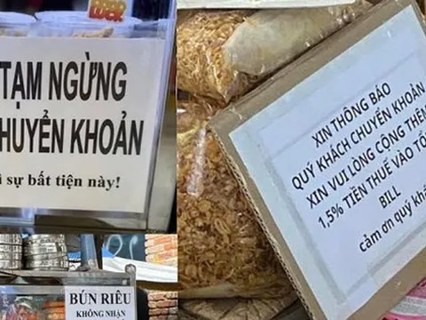 Công an Hà Nội: Từ chối thanh toán bằng chuyển khoản, chỉ nhận tiền mặt là hành vi vi phạm pháp luật có thể bị xử phạt hành chính hoặc truy cứu trách nhiệm hình sự