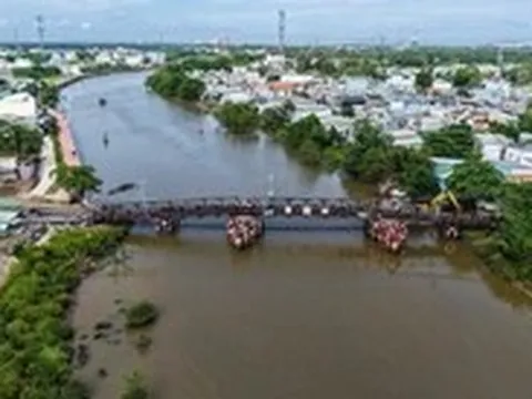 Khởi công cầu Rạch Tôm trên đường Lê Văn Lương, tăng kết nối TP.HCM - Tây Ninh