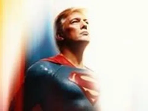 Nhà Trắng chế ảnh ông Trump là Superman, dân mạng: Vậy Elon Musk là Lex Luthor?
