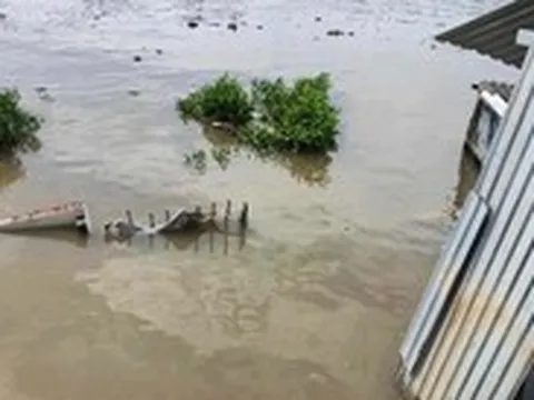 Cà Mau: Sạt lở trong đêm làm 5 căn nhà trôi xuống sông