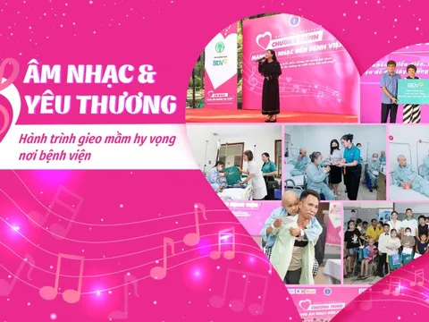Âm nhạc và yêu thương: Hành trình gieo mầm hy vọng nơi bệnh viện