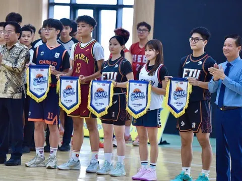 Khai mạc GMB League 2025: Kiến tạo sân chơi chuyên nghiệp cho HS, SV đam mê bóng rổ