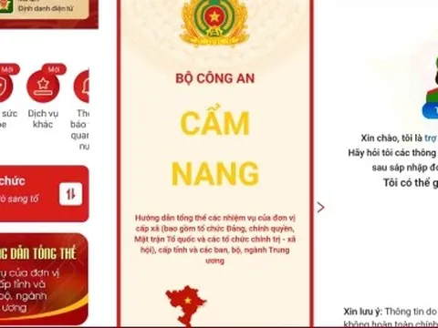 Tra cứu xã, phường mới nhờ trợ lý ảo trên VNeID