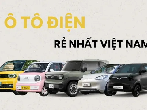 Xe xăng bị hạn chế tại Hà Nội từ 2030 - đây là 5 mẫu ô tô điện giá rẻ nhất người Việt có thể lựa chọn ngay lúc này
