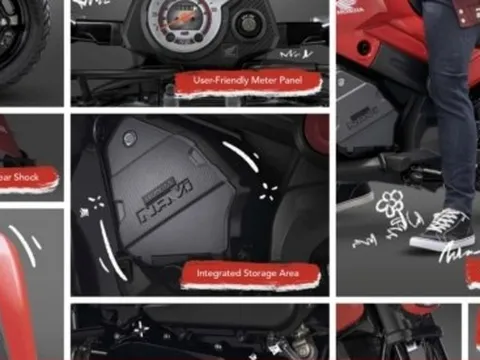 Honda NAVi 110 lộ diện: Xe ga giá rẻ dáng dấp phân khối lớn