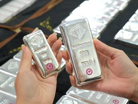 Giá bạc tăng nhẹ, tiếp thêm kỳ vọng cho nhà đầu tư