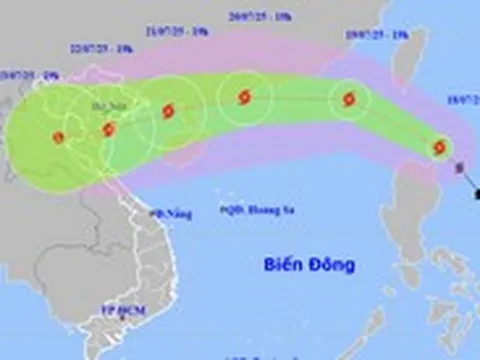 Những thời điểm đáng lưu ý về bão Wipha sau khi vào Biển Đông