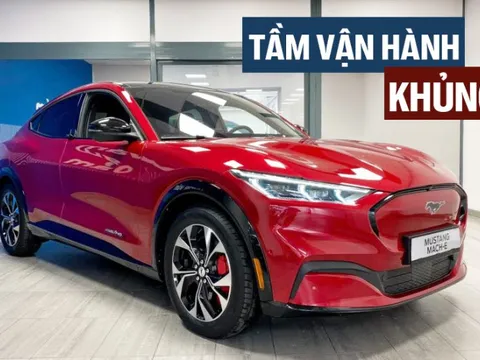 Đây là bản Ford Mustang Mach-E sắp bán tại Việt Nam: Diện mạo khác xe nhập tư, pin khủng, đầy bình có thể chạy Hà Nội - Quảng Bình