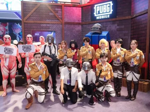 PUBG Mobile đem trải nghiệm Attack on Titan đến Vietnam GameVerse 2025