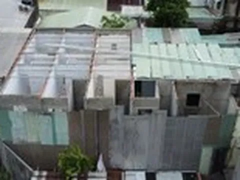Cận cảnh nhiều nhà xây lụi, nhà không số, số lụi ở phường Thới An