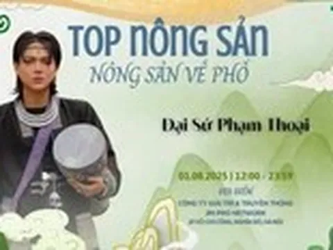 Hủy việc mời Phạm Thoại tham gia chương trình Top nông sản