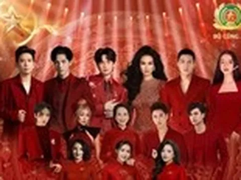 Anh Tú, Võ Hạ Trâm hát cùng các 'ngôi sao' sắc phục công an