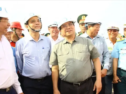 Thủ tướng Phạm Minh Chính kiểm tra tiến độ sân bay Long Thành