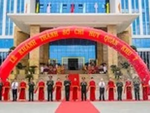 Quân khu 7 khánh thành Sở Chỉ huy chào mừng Đại hội Đảng