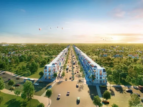 Imperia Grand Plaza Đức Hòa: Trục xương sống thương mại của đô thị vệ tinh tương lai