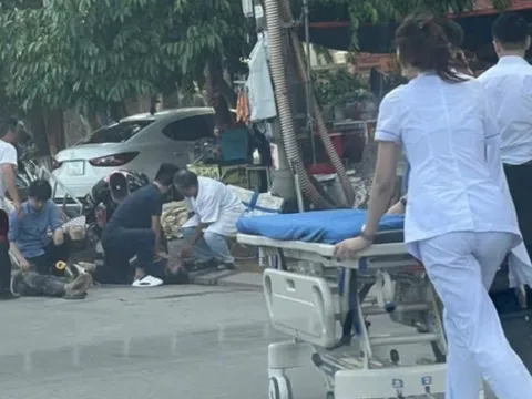 Giây phút 2 người đàn ông bị điện giật ngưng tim được cứu sống