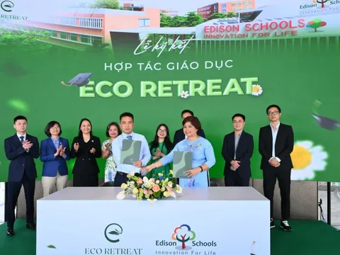 Ecopark hợp tác với Edison kiến tạo tổ hợp giáo dục liên cấp đổi mới sáng tạo tại Eco Retreat