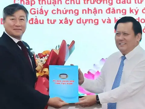 Khu công nghiệp 322ha được Tây Ninh trao quyết định đầu tư