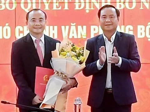 Ông Bùi Mạnh Tường làm phó chánh Văn phòng Bộ Nông nghiệp và Môi trường
