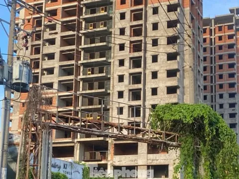Cảnh tả tơi ở dự án Kingsway Tower, lừa bán cho gần 500 khách hàng