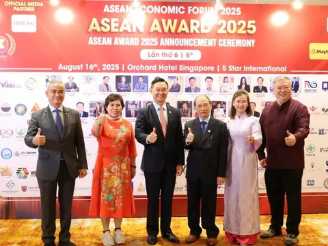 Saigontourist Group nhận 5 giải thưởng lớn tại Diễn đàn Kinh tế ASEAN 2025