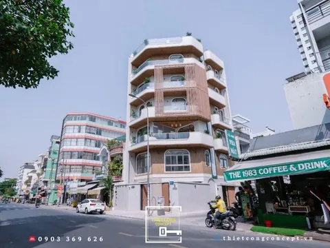 Mê mẩn nhà phố hai mặt tiền góc ngã ba đầy ánh sáng