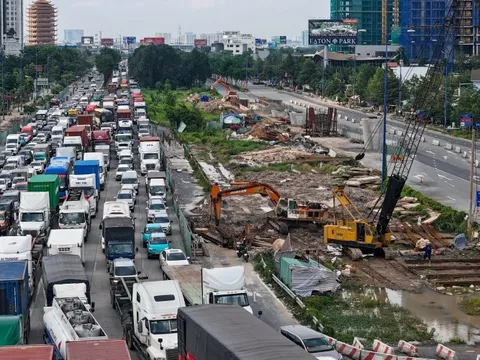 Toàn cảnh nút giao An Phú: Cửa ngõ phía đông TP.HCM chậm tiến độ