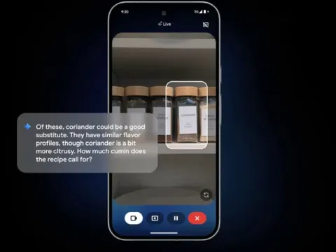Google nâng cấp Gemini Live: Trợ lý AI vừa nói vừa "chỉ trỏ"