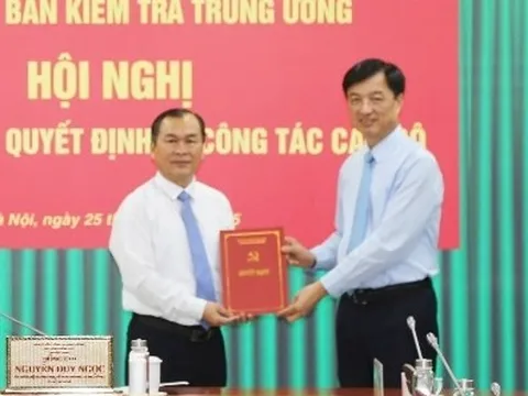 Bộ Chính trị chuẩn y ông Lê Văn Thành làm phó chủ nhiệm Ủy ban Kiểm tra Trung ương