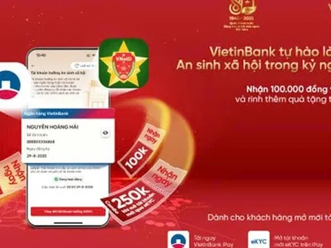 Nhận quà từ Chính phủ – Niềm vui nhân đôi cùng VietinBank