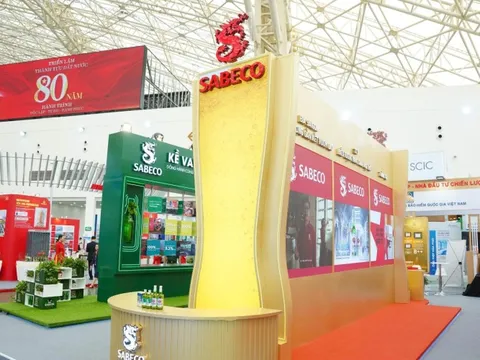 Sabeco khẳng định vị thế thương hiệu tại triển lãm thành tựu đất nước