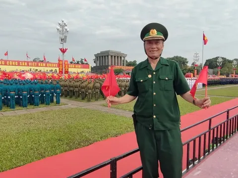 Từ TP.HCM ra dự A80, cựu pháo thủ trung đoàn anh hùng nhớ về lễ diễu binh năm 1973