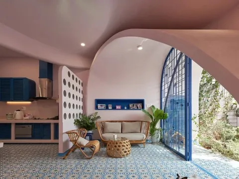 Ngôi nhà 160m2 với gam màu đặc biệt ở TP.HCM