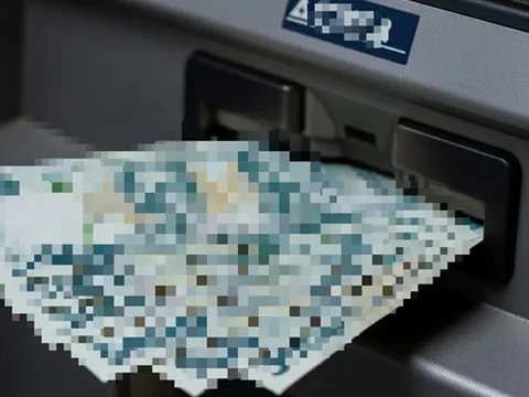 Tìm chủ nhân số tiền lớn chưa kịp lấy ở khe rút tiền cây ATM