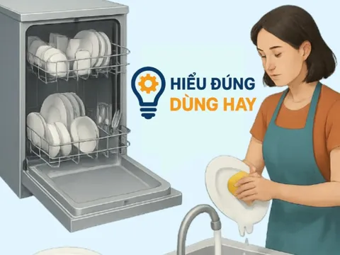 Máy rửa bát: Có thật sự ngốn điện, nước hơn rửa tay?