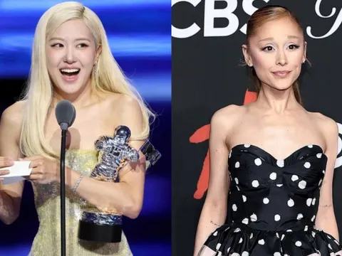 Rosé BlackPink làm nên lịch sử, Ariana Grande là sao mặc xấu nhất MTV Music Awards 2025