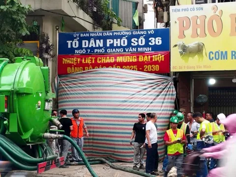 Nhà thầu dự án đường sắt xin lỗi vì hiện tượng trào bùn