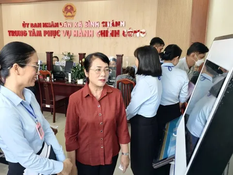 Đoàn đại biểu Quốc hội TP.HCM khảo sát tại xã Bình Chánh, Tân Nhựt