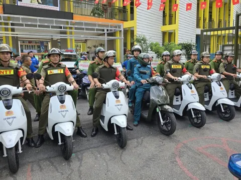 Phường ở TP.HCM ra mắt mô hình 'Tuần tra xanh' đầu tiên cả nước