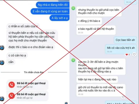 Xuất hiện thủ đoạn lừa đảo trong mùa lũ: Tuyệt đối lưu ý chi tiết này!