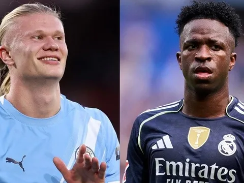 Real Madrid nhắm Haaland là người thay thế Vinicius