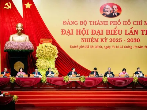 Sáng nay 15-10, Đại hội đại biểu Đảng bộ TP.HCM lần I họp phiên bế mạc