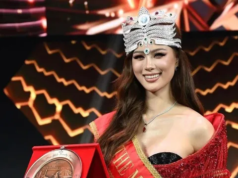 Người đẹp Thái Lan đăng quang The Miss Globe 2025, á hậu Đan Chi bỏ cuộc