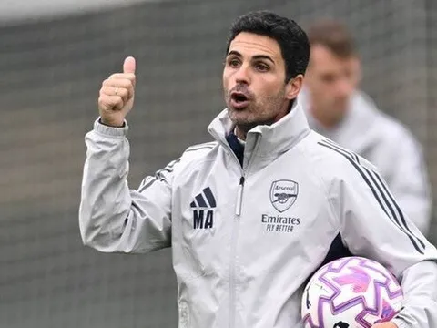 Hai ngôi sao Arsenal vắng mặt trong buổi tập trước trận gặp Fulham